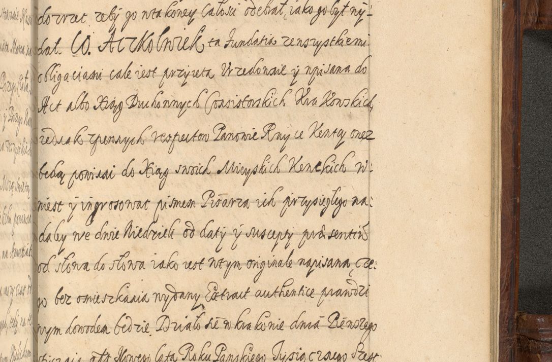 Zdjęcie nr 1451 dla obiektu archiwalnego: Acta episcopalia R. D. Jacobi Zadzik, episcopi Cracoviensis et ducis Severiae annorum 1639 et 1640. Volumen II