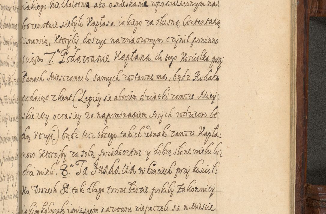 Zdjęcie nr 1447 dla obiektu archiwalnego: Acta episcopalia R. D. Jacobi Zadzik, episcopi Cracoviensis et ducis Severiae annorum 1639 et 1640. Volumen II