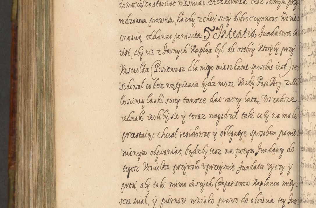 Zdjęcie nr 1446 dla obiektu archiwalnego: Acta episcopalia R. D. Jacobi Zadzik, episcopi Cracoviensis et ducis Severiae annorum 1639 et 1640. Volumen II