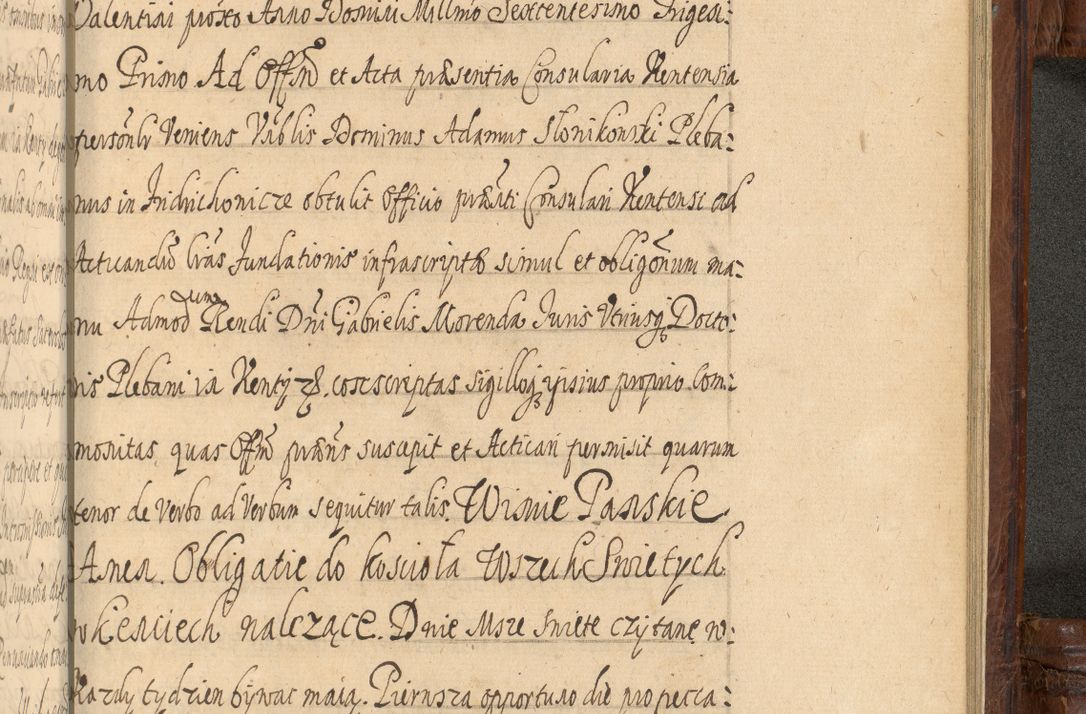 Zdjęcie nr 1439 dla obiektu archiwalnego: Acta episcopalia R. D. Jacobi Zadzik, episcopi Cracoviensis et ducis Severiae annorum 1639 et 1640. Volumen II