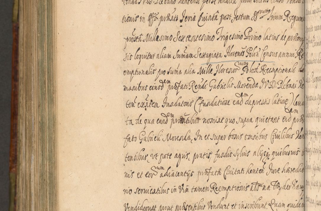 Zdjęcie nr 1436 dla obiektu archiwalnego: Acta episcopalia R. D. Jacobi Zadzik, episcopi Cracoviensis et ducis Severiae annorum 1639 et 1640. Volumen II