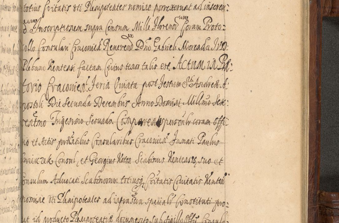 Zdjęcie nr 1435 dla obiektu archiwalnego: Acta episcopalia R. D. Jacobi Zadzik, episcopi Cracoviensis et ducis Severiae annorum 1639 et 1640. Volumen II