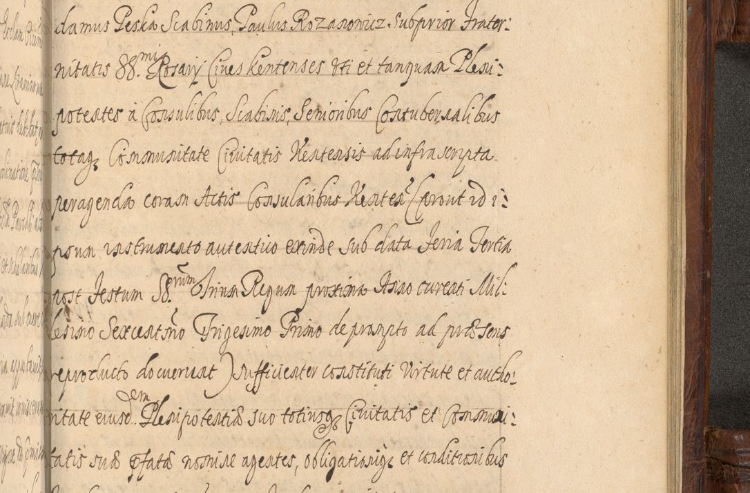 Zdjęcie nr 1431 dla obiektu archiwalnego: Acta episcopalia R. D. Jacobi Zadzik, episcopi Cracoviensis et ducis Severiae annorum 1639 et 1640. Volumen II