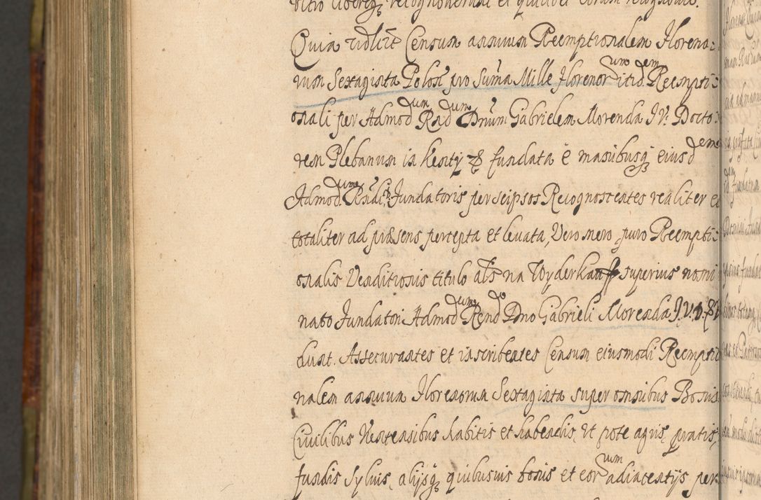 Zdjęcie nr 1432 dla obiektu archiwalnego: Acta episcopalia R. D. Jacobi Zadzik, episcopi Cracoviensis et ducis Severiae annorum 1639 et 1640. Volumen II