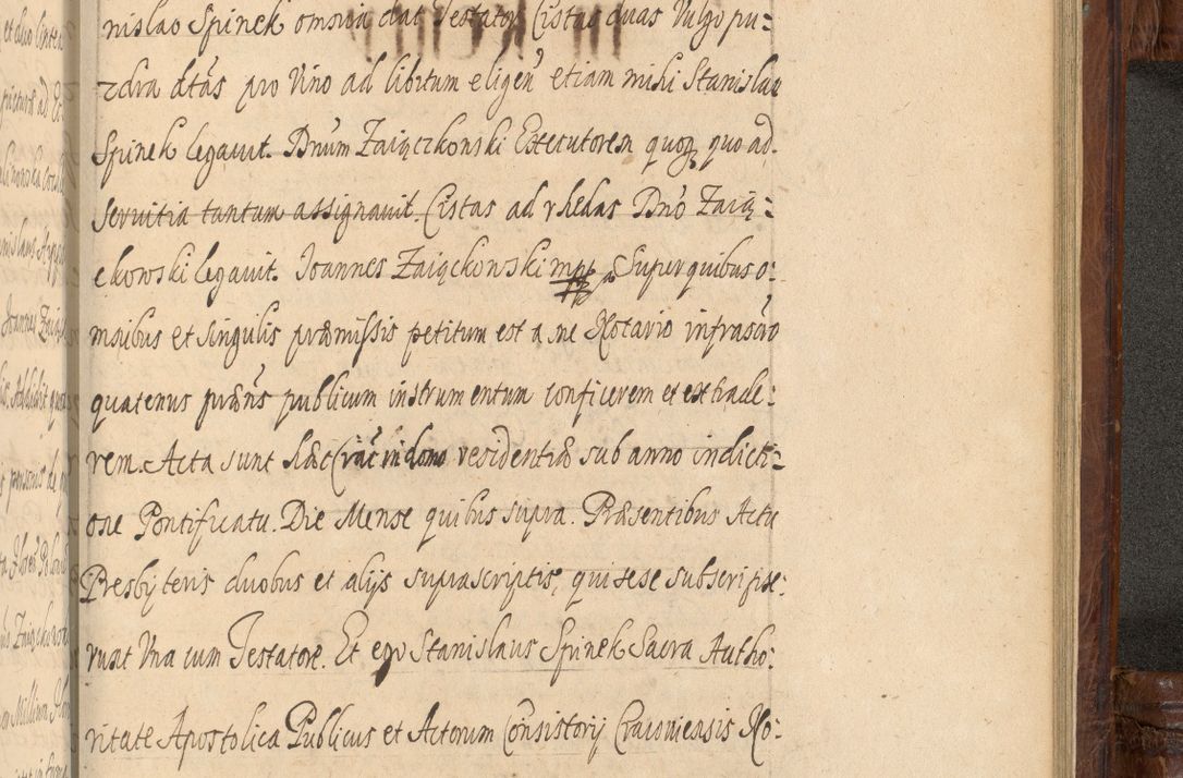 Zdjęcie nr 1427 dla obiektu archiwalnego: Acta episcopalia R. D. Jacobi Zadzik, episcopi Cracoviensis et ducis Severiae annorum 1639 et 1640. Volumen II