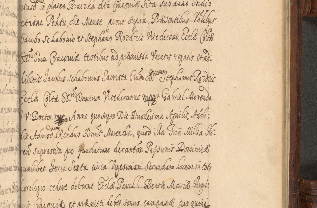 Zdjęcie nr 1425 dla obiektu archiwalnego: Acta episcopalia R. D. Jacobi Zadzik, episcopi Cracoviensis et ducis Severiae annorum 1639 et 1640. Volumen II