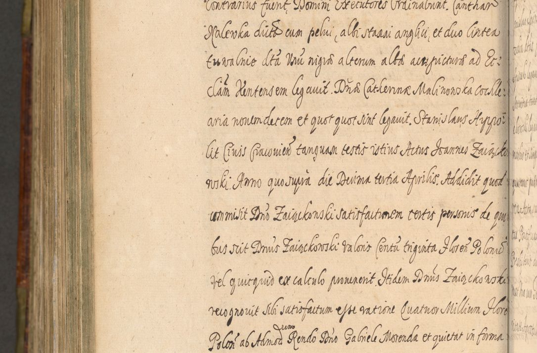 Zdjęcie nr 1426 dla obiektu archiwalnego: Acta episcopalia R. D. Jacobi Zadzik, episcopi Cracoviensis et ducis Severiae annorum 1639 et 1640. Volumen II