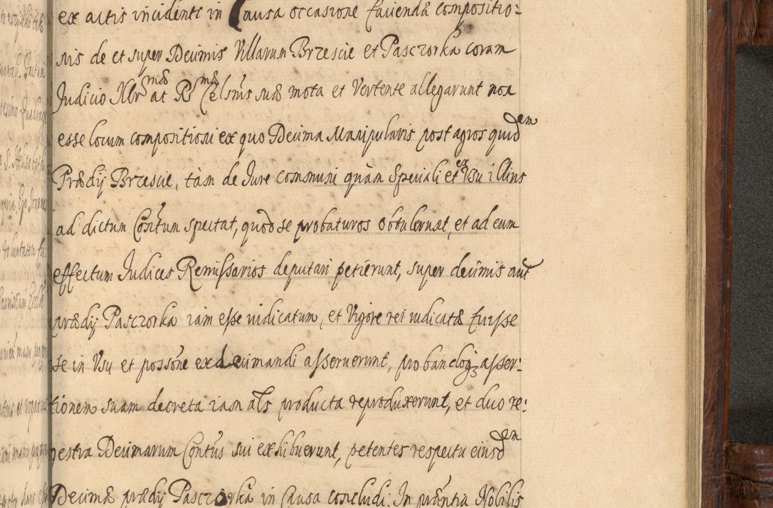Zdjęcie nr 1415 dla obiektu archiwalnego: Acta episcopalia R. D. Jacobi Zadzik, episcopi Cracoviensis et ducis Severiae annorum 1639 et 1640. Volumen II