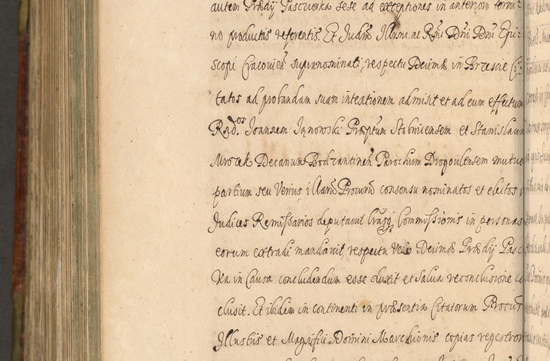 Zdjęcie nr 1416 dla obiektu archiwalnego: Acta episcopalia R. D. Jacobi Zadzik, episcopi Cracoviensis et ducis Severiae annorum 1639 et 1640. Volumen II