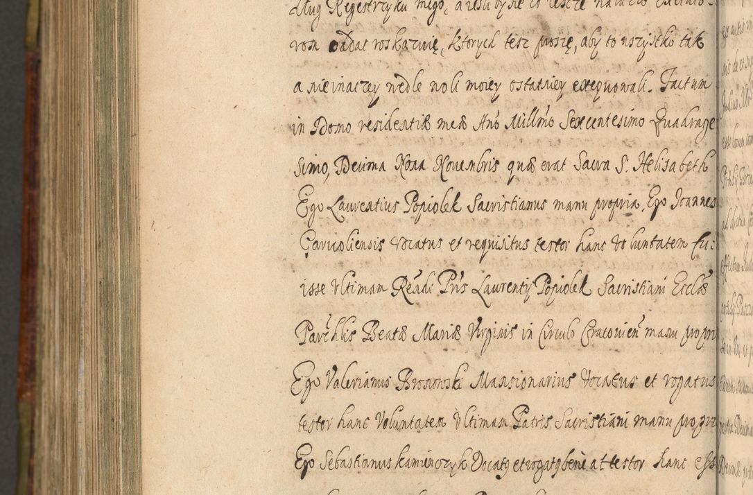 Zdjęcie nr 1414 dla obiektu archiwalnego: Acta episcopalia R. D. Jacobi Zadzik, episcopi Cracoviensis et ducis Severiae annorum 1639 et 1640. Volumen II