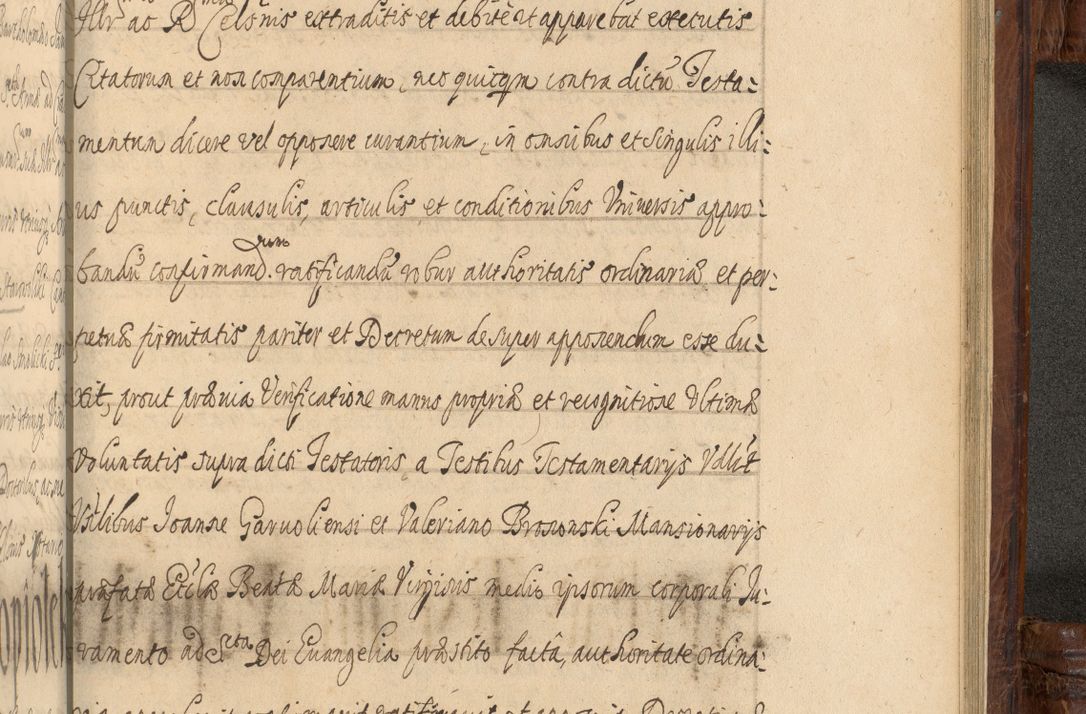 Zdjęcie nr 1411 dla obiektu archiwalnego: Acta episcopalia R. D. Jacobi Zadzik, episcopi Cracoviensis et ducis Severiae annorum 1639 et 1640. Volumen II
