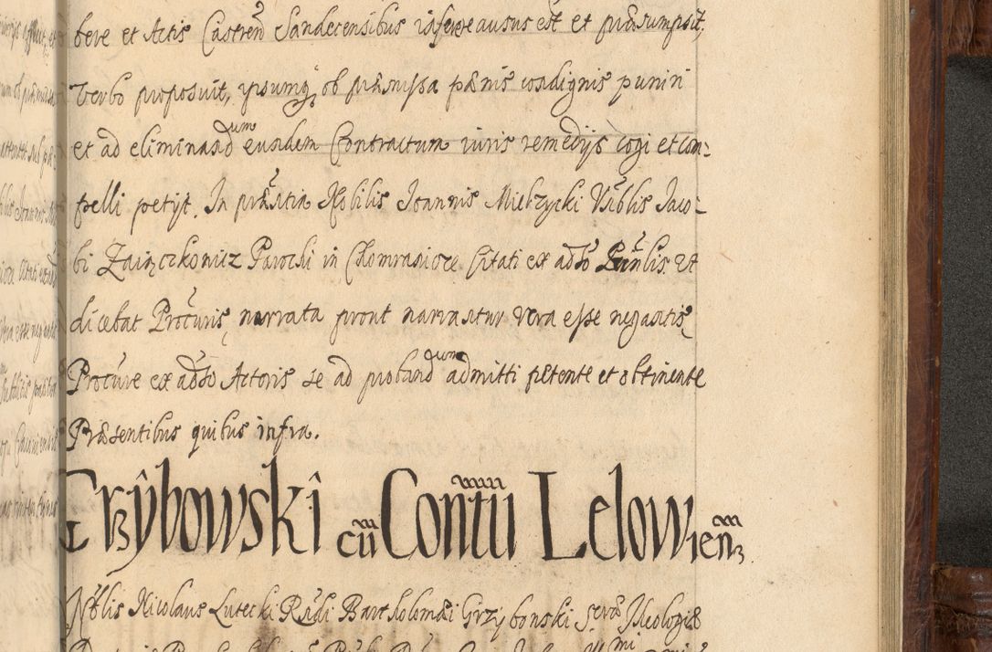 Zdjęcie nr 1407 dla obiektu archiwalnego: Acta episcopalia R. D. Jacobi Zadzik, episcopi Cracoviensis et ducis Severiae annorum 1639 et 1640. Volumen II