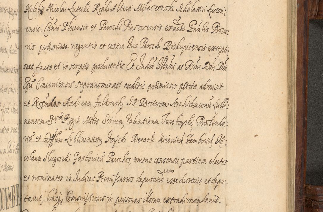 Zdjęcie nr 1405 dla obiektu archiwalnego: Acta episcopalia R. D. Jacobi Zadzik, episcopi Cracoviensis et ducis Severiae annorum 1639 et 1640. Volumen II