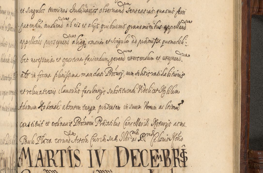 Zdjęcie nr 1403 dla obiektu archiwalnego: Acta episcopalia R. D. Jacobi Zadzik, episcopi Cracoviensis et ducis Severiae annorum 1639 et 1640. Volumen II