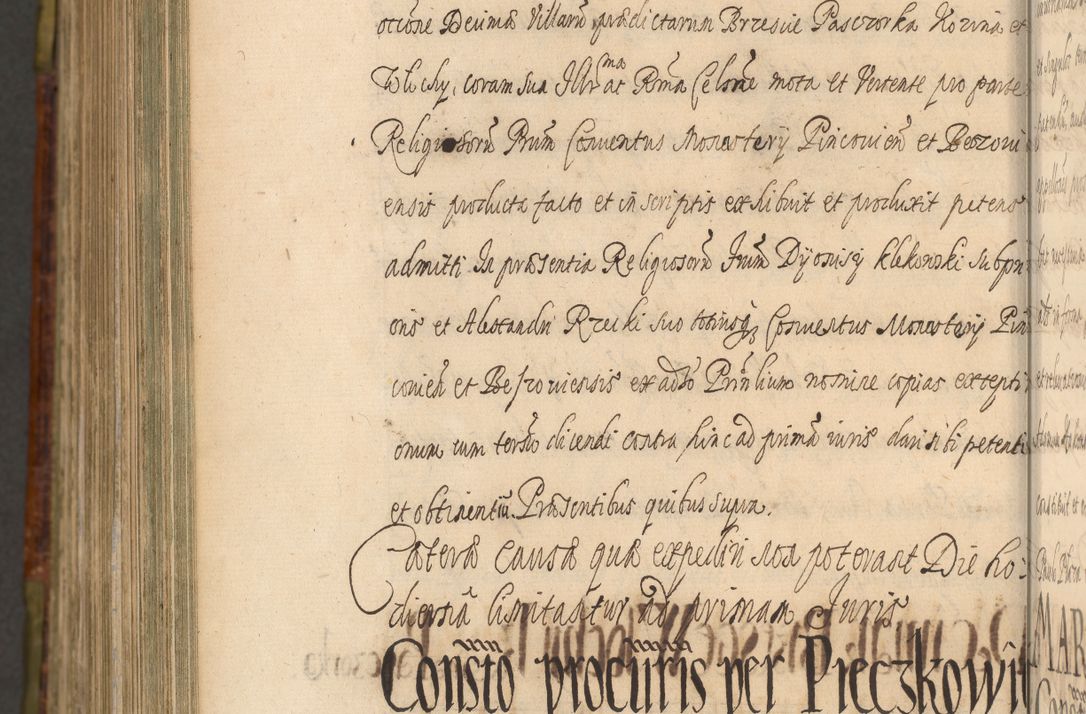 Zdjęcie nr 1402 dla obiektu archiwalnego: Acta episcopalia R. D. Jacobi Zadzik, episcopi Cracoviensis et ducis Severiae annorum 1639 et 1640. Volumen II