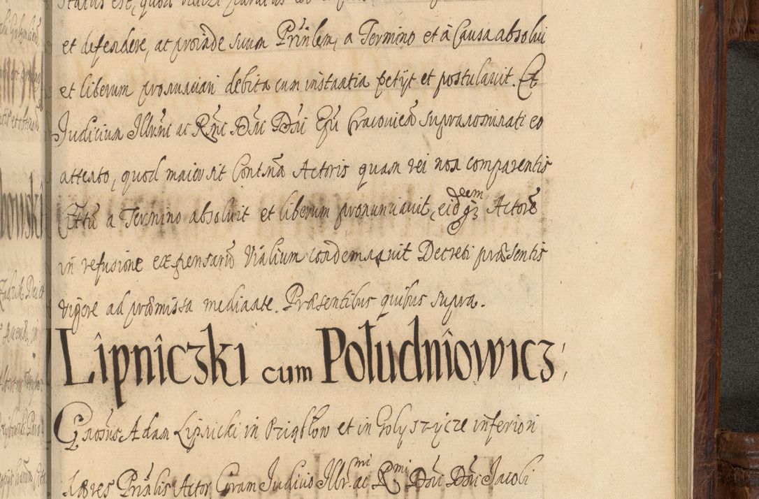Zdjęcie nr 1397 dla obiektu archiwalnego: Acta episcopalia R. D. Jacobi Zadzik, episcopi Cracoviensis et ducis Severiae annorum 1639 et 1640. Volumen II