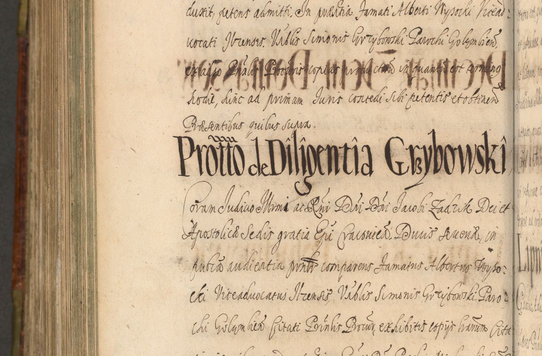 Zdjęcie nr 1396 dla obiektu archiwalnego: Acta episcopalia R. D. Jacobi Zadzik, episcopi Cracoviensis et ducis Severiae annorum 1639 et 1640. Volumen II