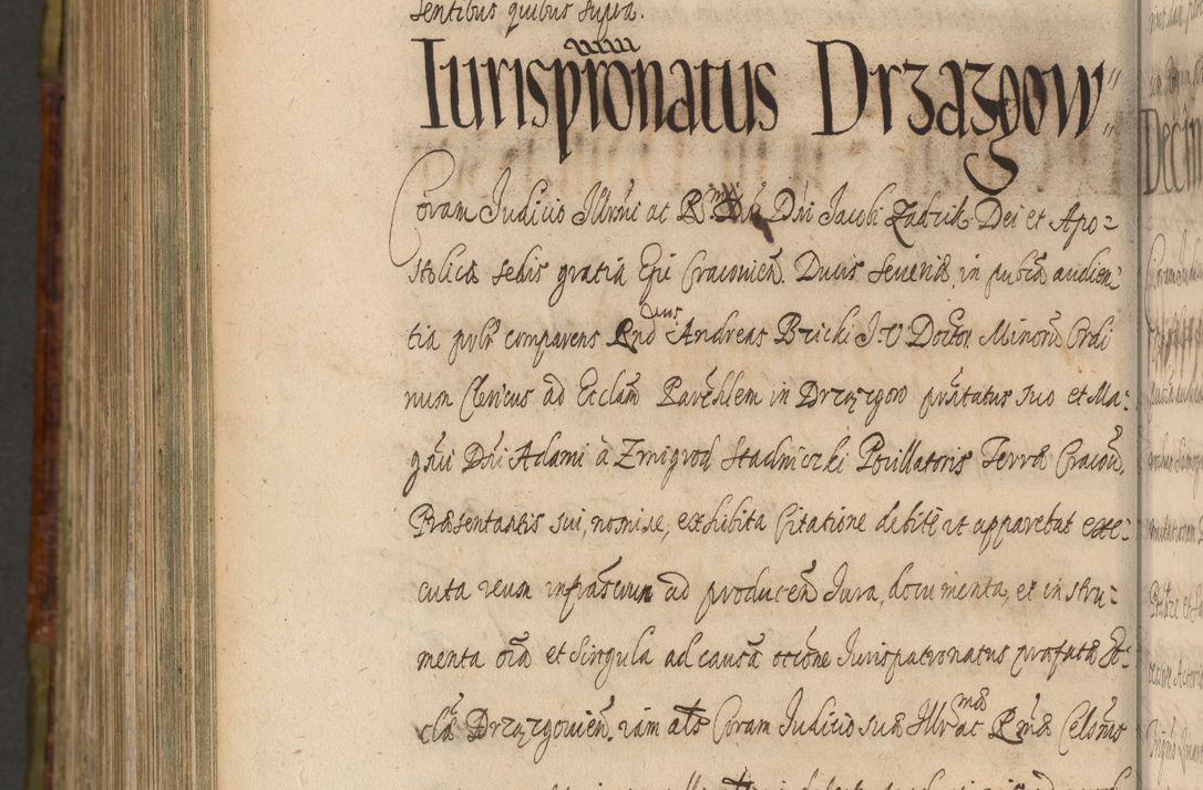 Zdjęcie nr 1394 dla obiektu archiwalnego: Acta episcopalia R. D. Jacobi Zadzik, episcopi Cracoviensis et ducis Severiae annorum 1639 et 1640. Volumen II