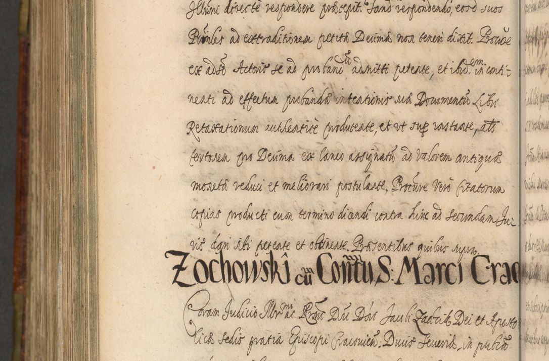 Zdjęcie nr 1392 dla obiektu archiwalnego: Acta episcopalia R. D. Jacobi Zadzik, episcopi Cracoviensis et ducis Severiae annorum 1639 et 1640. Volumen II