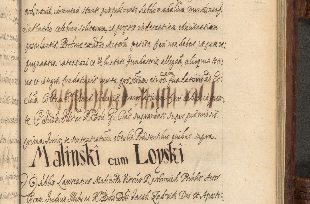 Zdjęcie nr 1389 dla obiektu archiwalnego: Acta episcopalia R. D. Jacobi Zadzik, episcopi Cracoviensis et ducis Severiae annorum 1639 et 1640. Volumen II