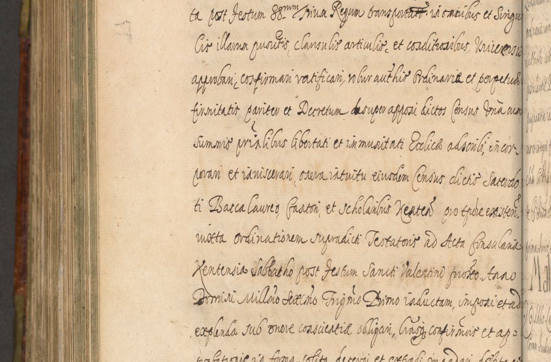 Zdjęcie nr 1388 dla obiektu archiwalnego: Acta episcopalia R. D. Jacobi Zadzik, episcopi Cracoviensis et ducis Severiae annorum 1639 et 1640. Volumen II