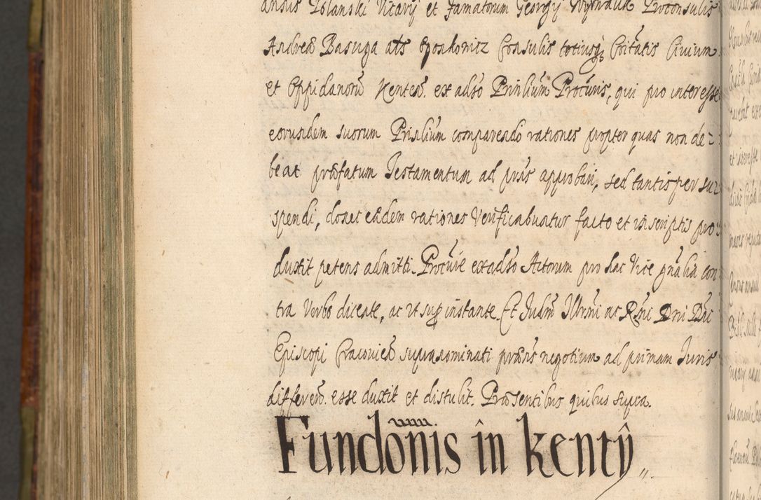 Zdjęcie nr 1386 dla obiektu archiwalnego: Acta episcopalia R. D. Jacobi Zadzik, episcopi Cracoviensis et ducis Severiae annorum 1639 et 1640. Volumen II