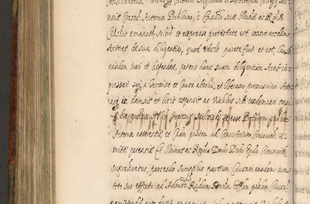 Zdjęcie nr 1384 dla obiektu archiwalnego: Acta episcopalia R. D. Jacobi Zadzik, episcopi Cracoviensis et ducis Severiae annorum 1639 et 1640. Volumen II