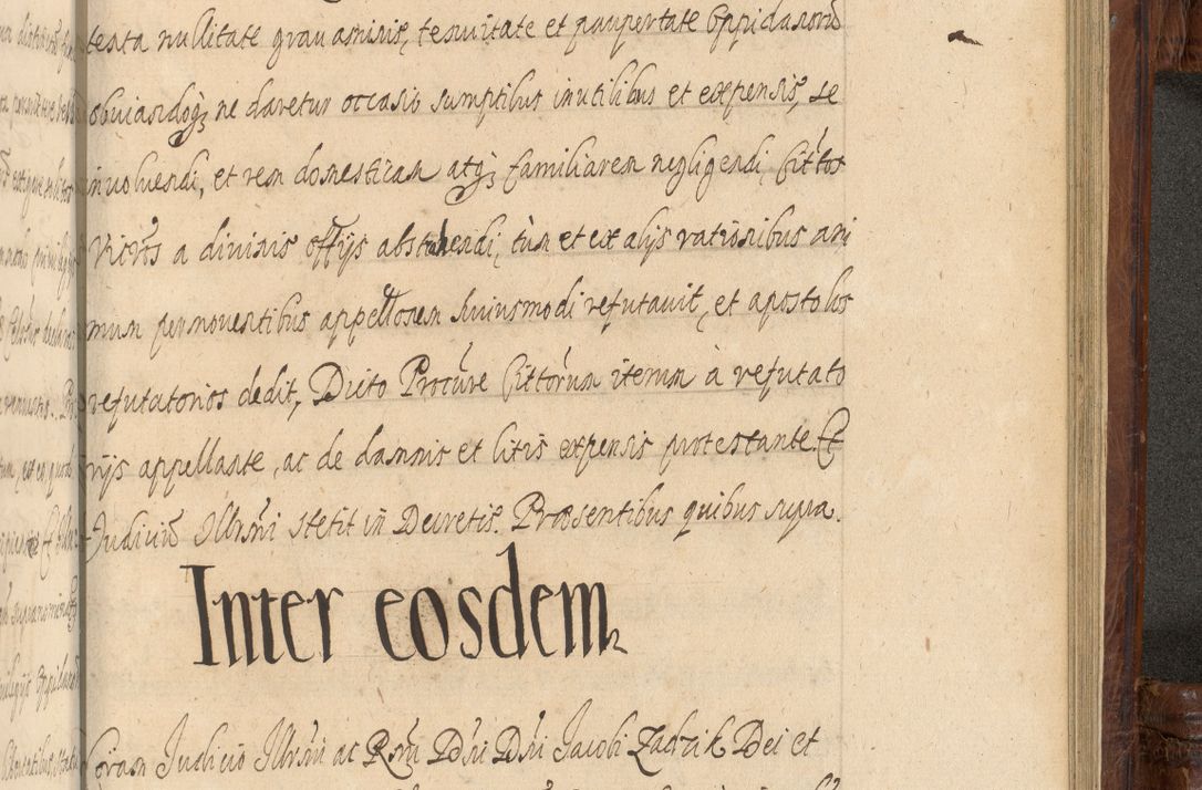 Zdjęcie nr 1373 dla obiektu archiwalnego: Acta episcopalia R. D. Jacobi Zadzik, episcopi Cracoviensis et ducis Severiae annorum 1639 et 1640. Volumen II