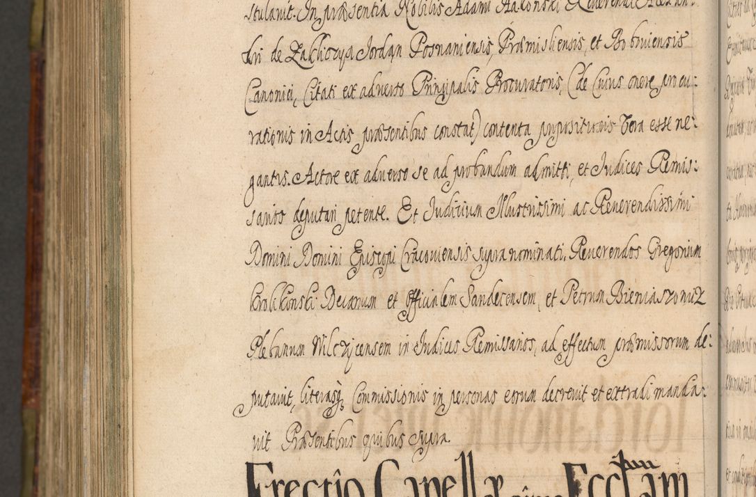 Zdjęcie nr 1362 dla obiektu archiwalnego: Acta episcopalia R. D. Jacobi Zadzik, episcopi Cracoviensis et ducis Severiae annorum 1639 et 1640. Volumen II