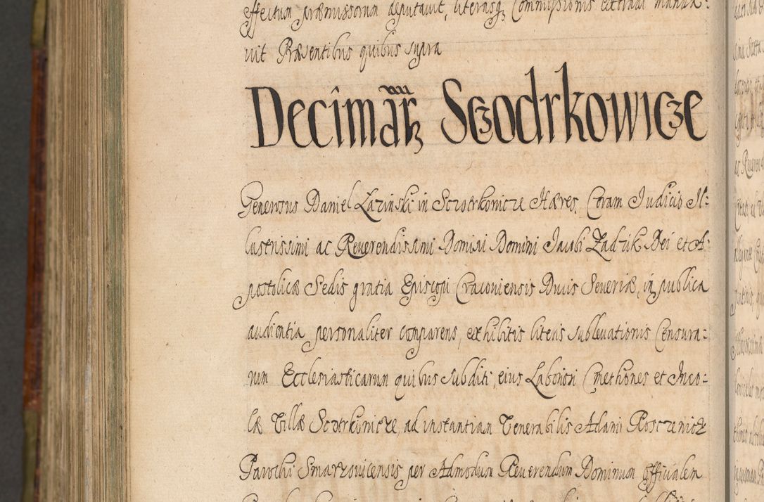 Zdjęcie nr 1358 dla obiektu archiwalnego: Acta episcopalia R. D. Jacobi Zadzik, episcopi Cracoviensis et ducis Severiae annorum 1639 et 1640. Volumen II