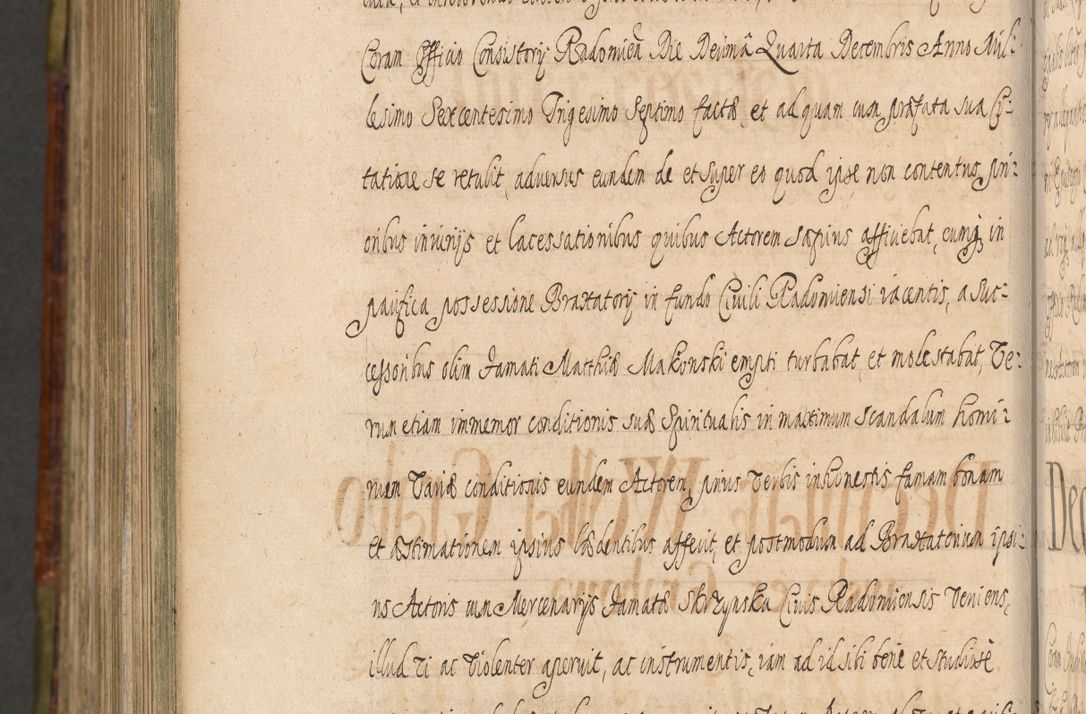 Zdjęcie nr 1354 dla obiektu archiwalnego: Acta episcopalia R. D. Jacobi Zadzik, episcopi Cracoviensis et ducis Severiae annorum 1639 et 1640. Volumen II