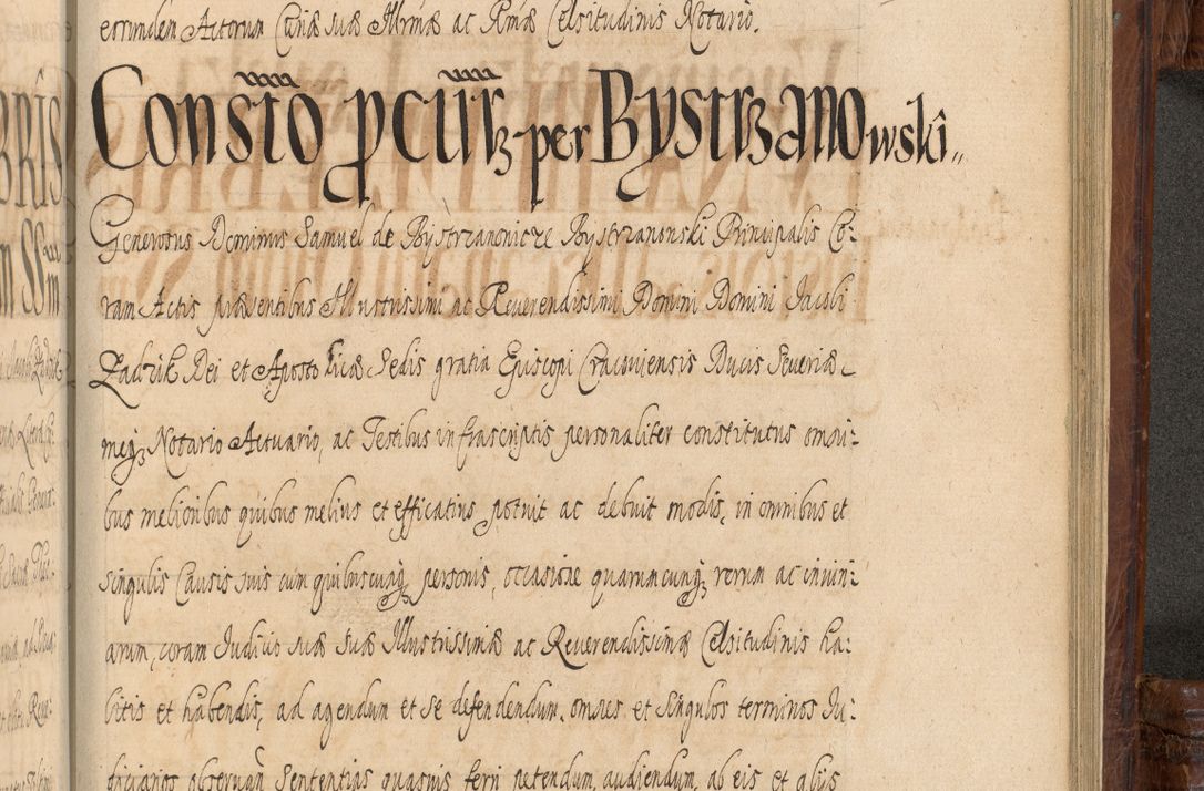 Zdjęcie nr 1349 dla obiektu archiwalnego: Acta episcopalia R. D. Jacobi Zadzik, episcopi Cracoviensis et ducis Severiae annorum 1639 et 1640. Volumen II