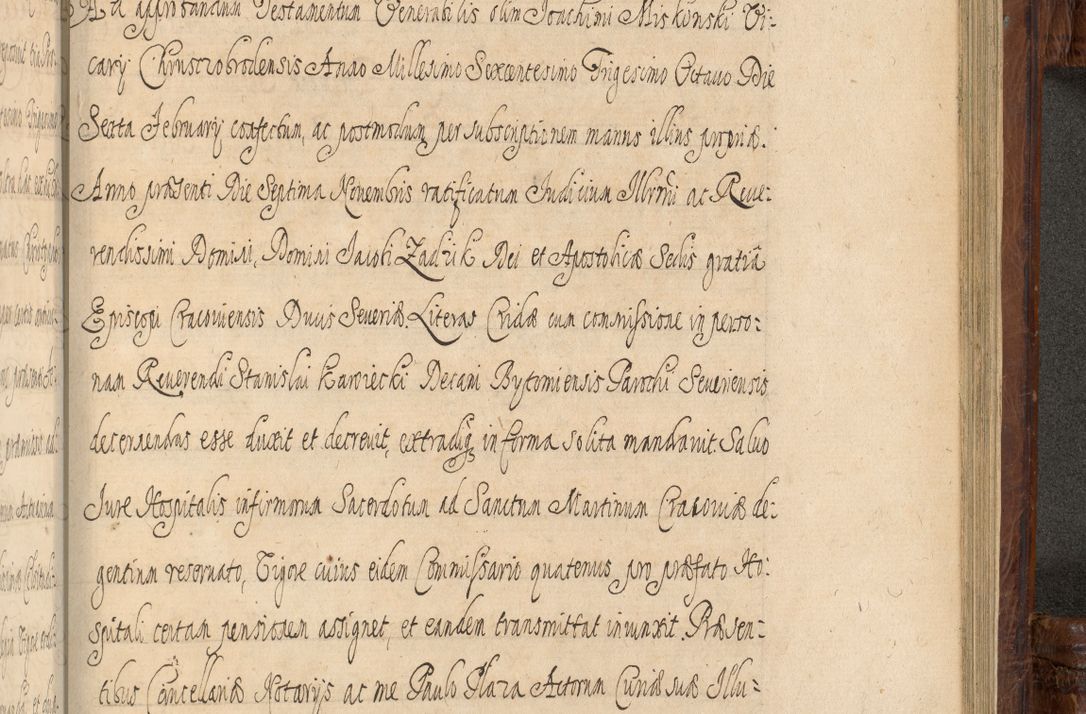 Zdjęcie nr 1343 dla obiektu archiwalnego: Acta episcopalia R. D. Jacobi Zadzik, episcopi Cracoviensis et ducis Severiae annorum 1639 et 1640. Volumen II