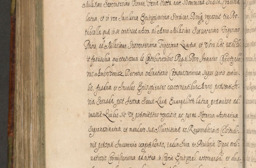 Zdjęcie nr 1342 dla obiektu archiwalnego: Acta episcopalia R. D. Jacobi Zadzik, episcopi Cracoviensis et ducis Severiae annorum 1639 et 1640. Volumen II