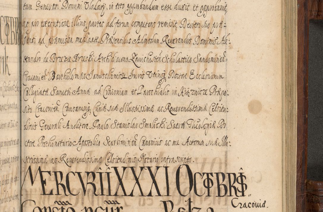 Zdjęcie nr 1331 dla obiektu archiwalnego: Acta episcopalia R. D. Jacobi Zadzik, episcopi Cracoviensis et ducis Severiae annorum 1639 et 1640. Volumen II