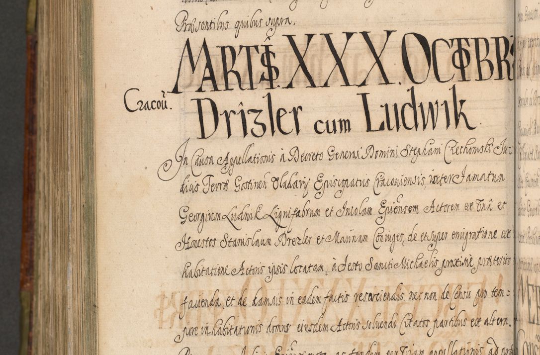 Zdjęcie nr 1330 dla obiektu archiwalnego: Acta episcopalia R. D. Jacobi Zadzik, episcopi Cracoviensis et ducis Severiae annorum 1639 et 1640. Volumen II