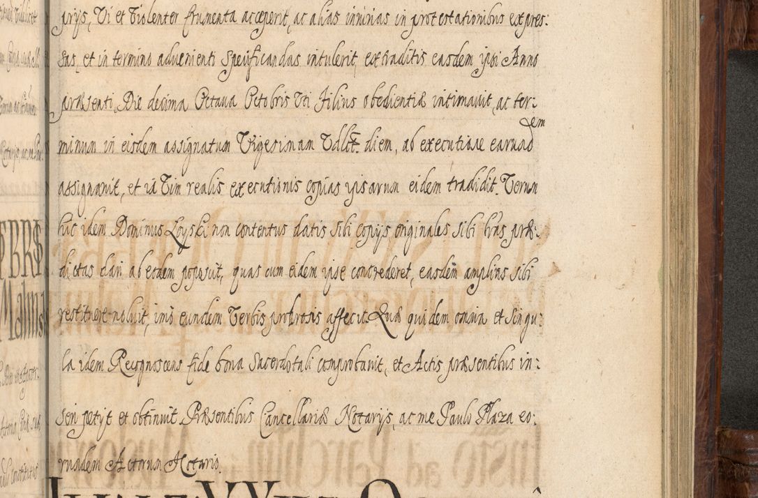 Zdjęcie nr 1325 dla obiektu archiwalnego: Acta episcopalia R. D. Jacobi Zadzik, episcopi Cracoviensis et ducis Severiae annorum 1639 et 1640. Volumen II