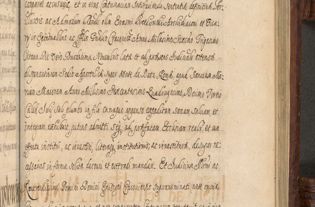 Zdjęcie nr 1327 dla obiektu archiwalnego: Acta episcopalia R. D. Jacobi Zadzik, episcopi Cracoviensis et ducis Severiae annorum 1639 et 1640. Volumen II