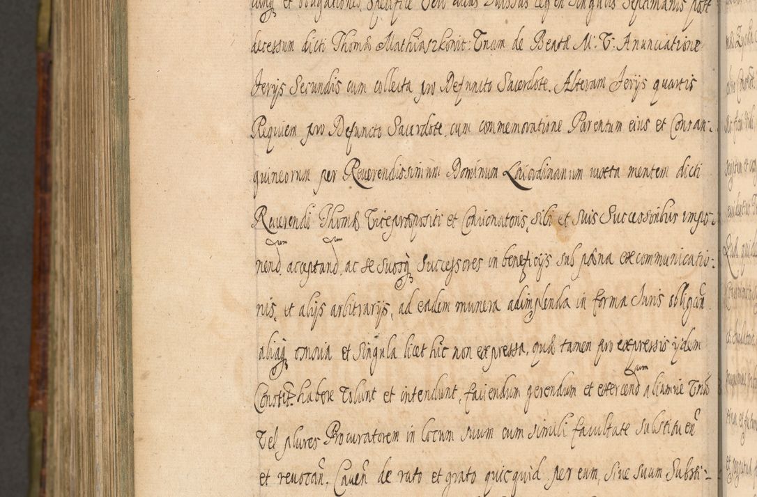 Zdjęcie nr 1320 dla obiektu archiwalnego: Acta episcopalia R. D. Jacobi Zadzik, episcopi Cracoviensis et ducis Severiae annorum 1639 et 1640. Volumen II