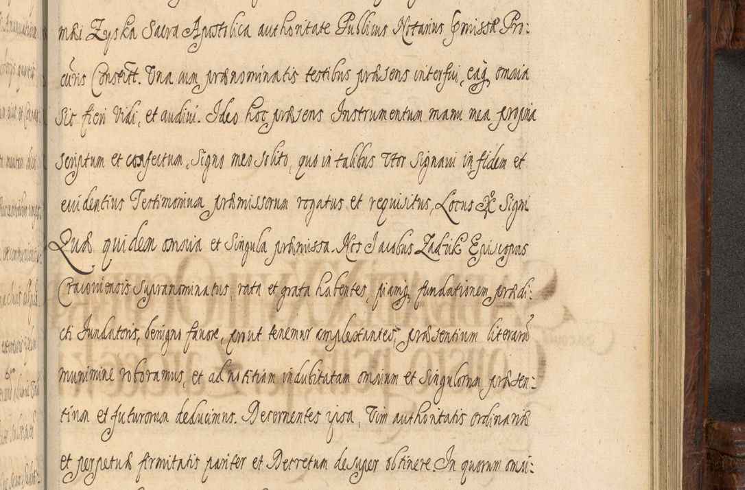 Zdjęcie nr 1321 dla obiektu archiwalnego: Acta episcopalia R. D. Jacobi Zadzik, episcopi Cracoviensis et ducis Severiae annorum 1639 et 1640. Volumen II