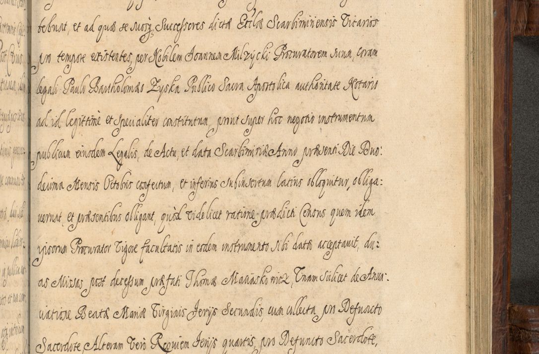 Zdjęcie nr 1317 dla obiektu archiwalnego: Acta episcopalia R. D. Jacobi Zadzik, episcopi Cracoviensis et ducis Severiae annorum 1639 et 1640. Volumen II