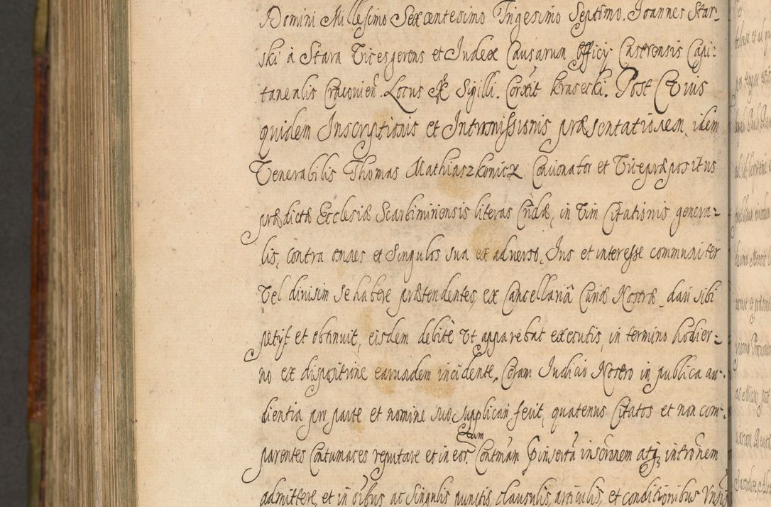 Zdjęcie nr 1316 dla obiektu archiwalnego: Acta episcopalia R. D. Jacobi Zadzik, episcopi Cracoviensis et ducis Severiae annorum 1639 et 1640. Volumen II