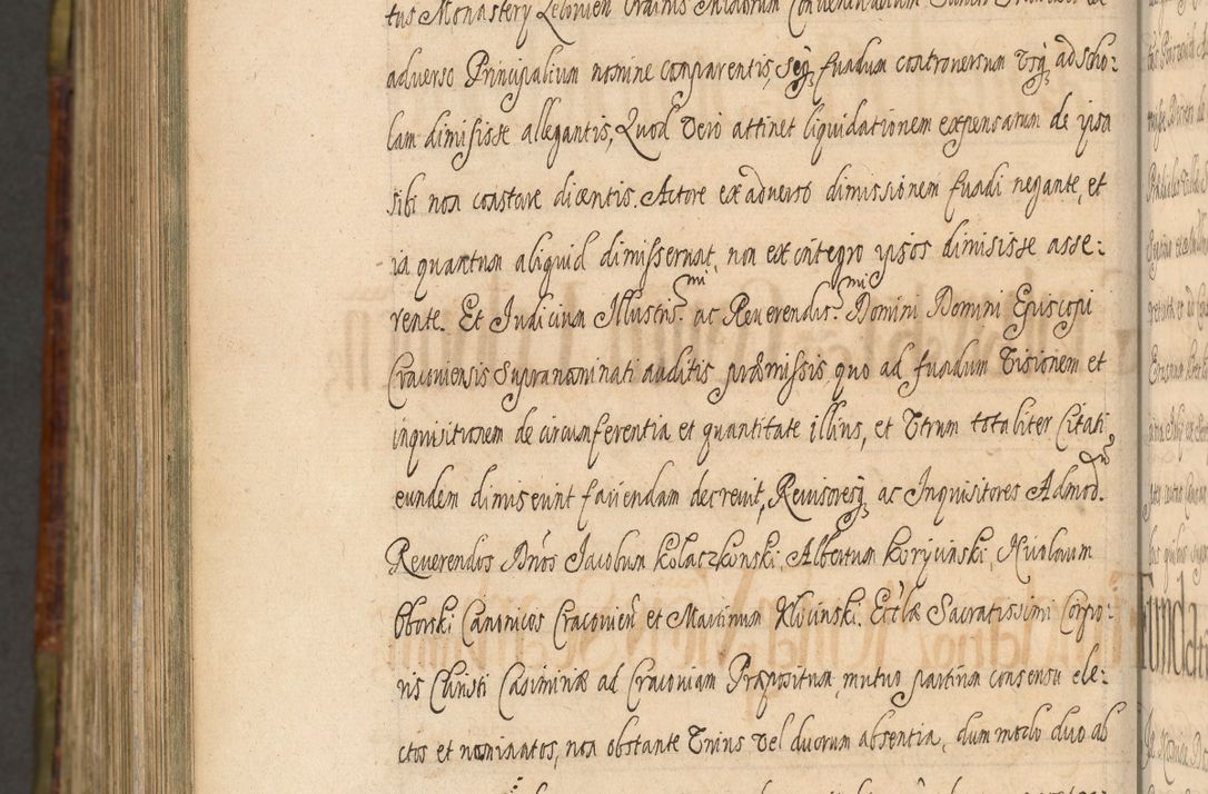 Zdjęcie nr 1306 dla obiektu archiwalnego: Acta episcopalia R. D. Jacobi Zadzik, episcopi Cracoviensis et ducis Severiae annorum 1639 et 1640. Volumen II