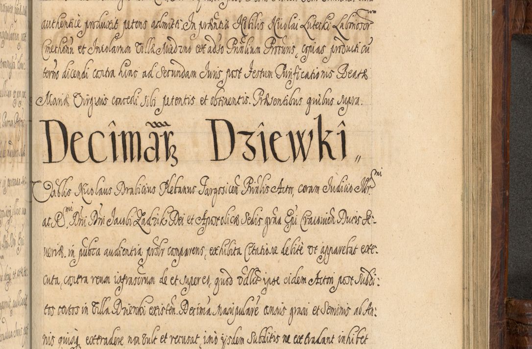 Zdjęcie nr 1303 dla obiektu archiwalnego: Acta episcopalia R. D. Jacobi Zadzik, episcopi Cracoviensis et ducis Severiae annorum 1639 et 1640. Volumen II