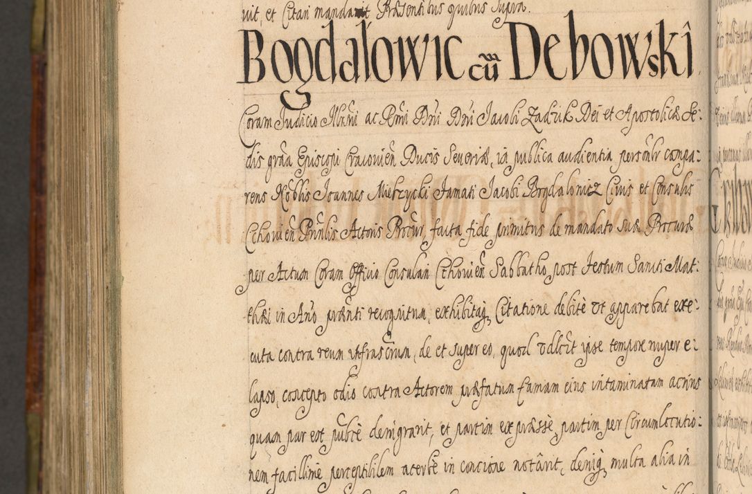 Zdjęcie nr 1304 dla obiektu archiwalnego: Acta episcopalia R. D. Jacobi Zadzik, episcopi Cracoviensis et ducis Severiae annorum 1639 et 1640. Volumen II