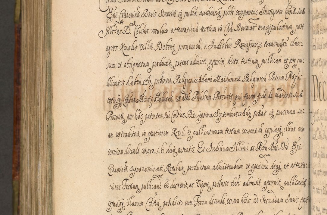 Zdjęcie nr 1302 dla obiektu archiwalnego: Acta episcopalia R. D. Jacobi Zadzik, episcopi Cracoviensis et ducis Severiae annorum 1639 et 1640. Volumen II