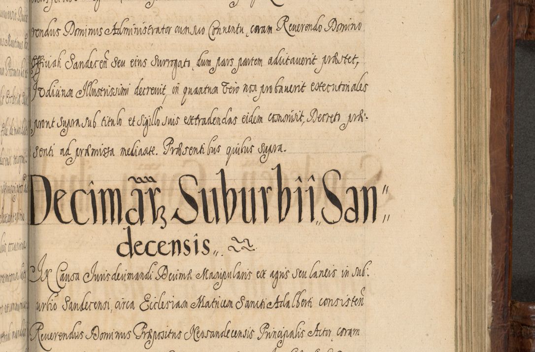 Zdjęcie nr 1297 dla obiektu archiwalnego: Acta episcopalia R. D. Jacobi Zadzik, episcopi Cracoviensis et ducis Severiae annorum 1639 et 1640. Volumen II