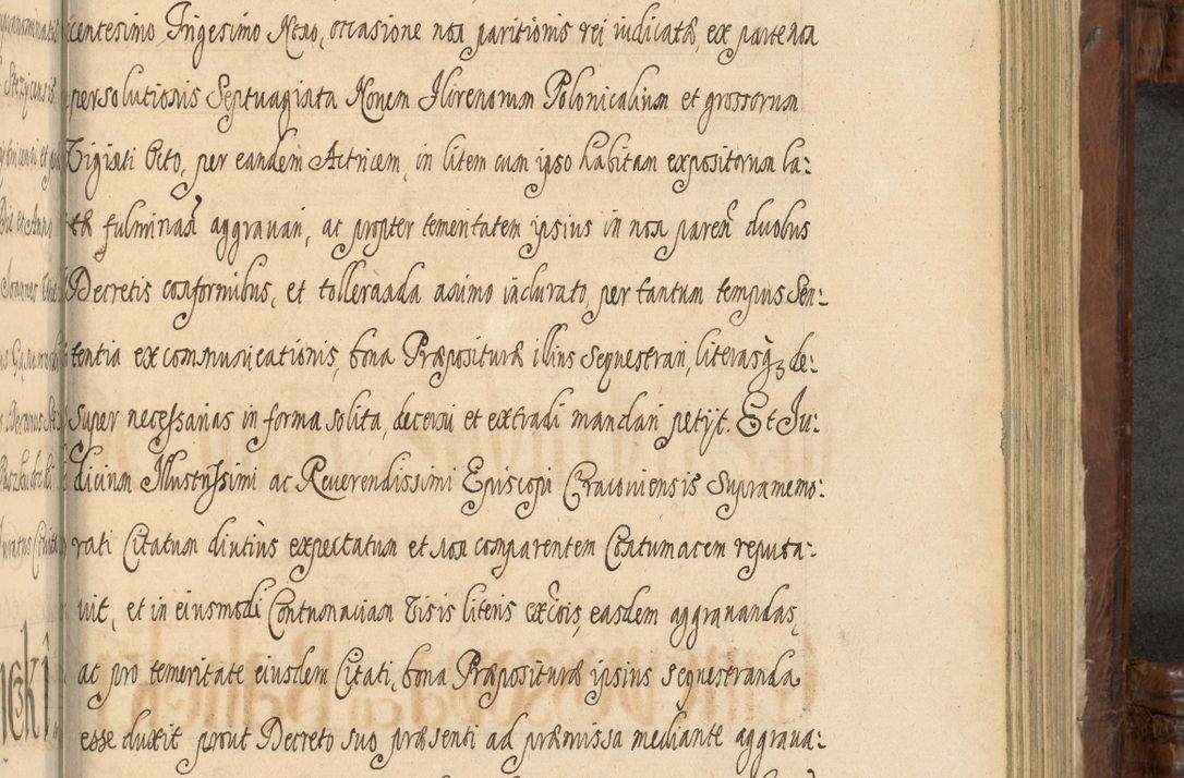 Zdjęcie nr 1295 dla obiektu archiwalnego: Acta episcopalia R. D. Jacobi Zadzik, episcopi Cracoviensis et ducis Severiae annorum 1639 et 1640. Volumen II