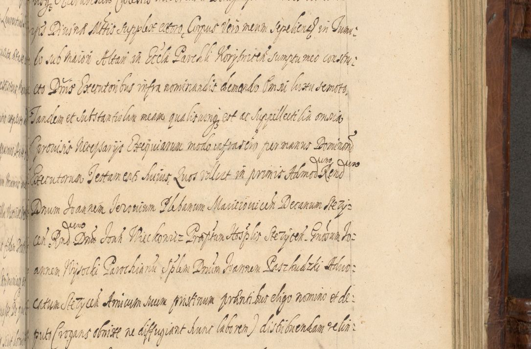 Zdjęcie nr 1291 dla obiektu archiwalnego: Acta episcopalia R. D. Jacobi Zadzik, episcopi Cracoviensis et ducis Severiae annorum 1639 et 1640. Volumen II