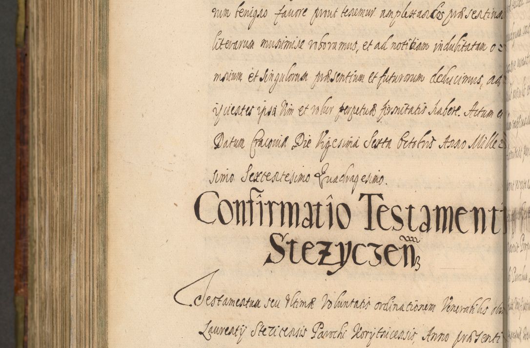 Zdjęcie nr 1288 dla obiektu archiwalnego: Acta episcopalia R. D. Jacobi Zadzik, episcopi Cracoviensis et ducis Severiae annorum 1639 et 1640. Volumen II